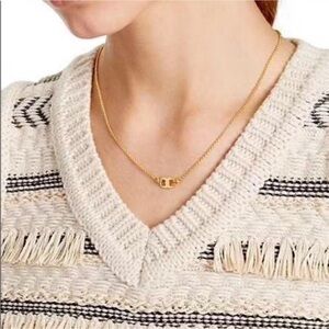 NWOT Tory Burch Gemini Link Thin Necklace